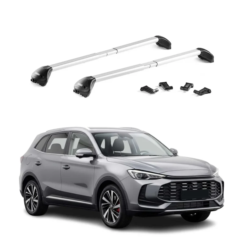 Dachträger Grundtäger für MG ZS II / EZS II 2024-2026 100kg Aluminium Silber ABE