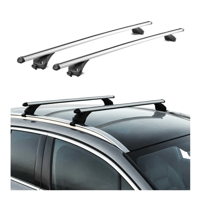 Quick Dachträger für Audi Q4 2021-2026 Aluminium Silber Abschließbar 2x