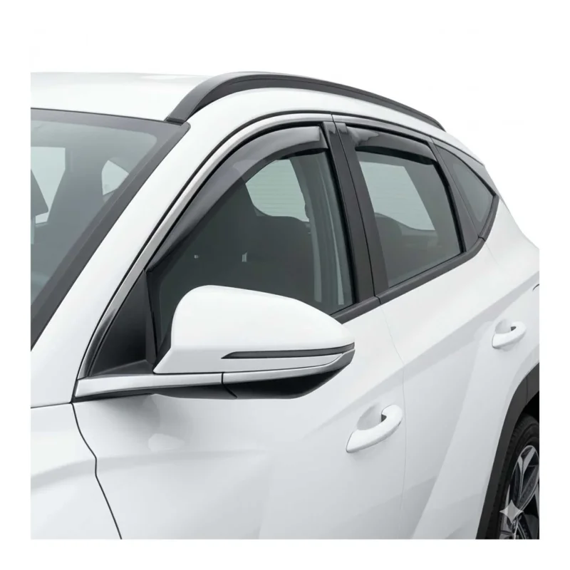 Windabweiser Regenabweiser für Hyundai Tucson 2022-2026 Dunkel Acryl 4tlg