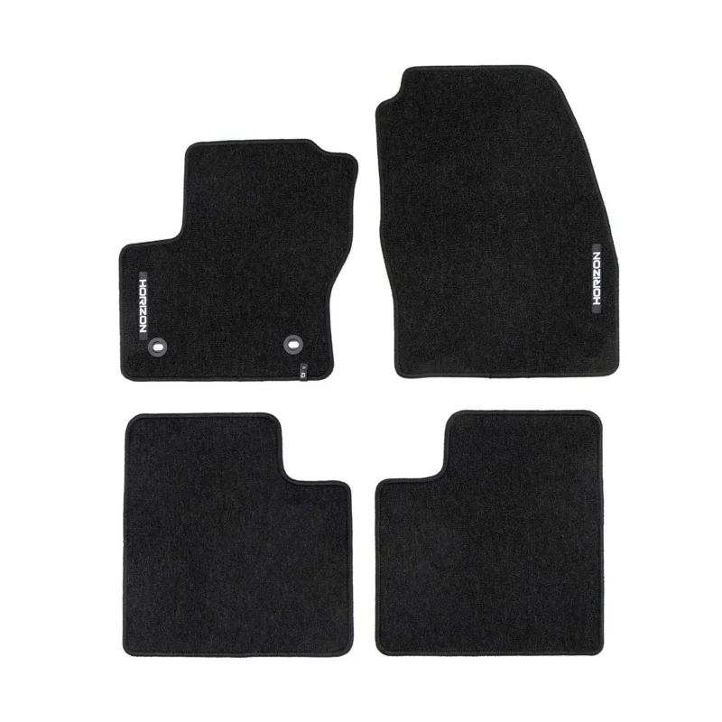 Velours Fußmatten für Ford Grand C-Max II 2010-15 Pre-FL Autoteppich Automatten