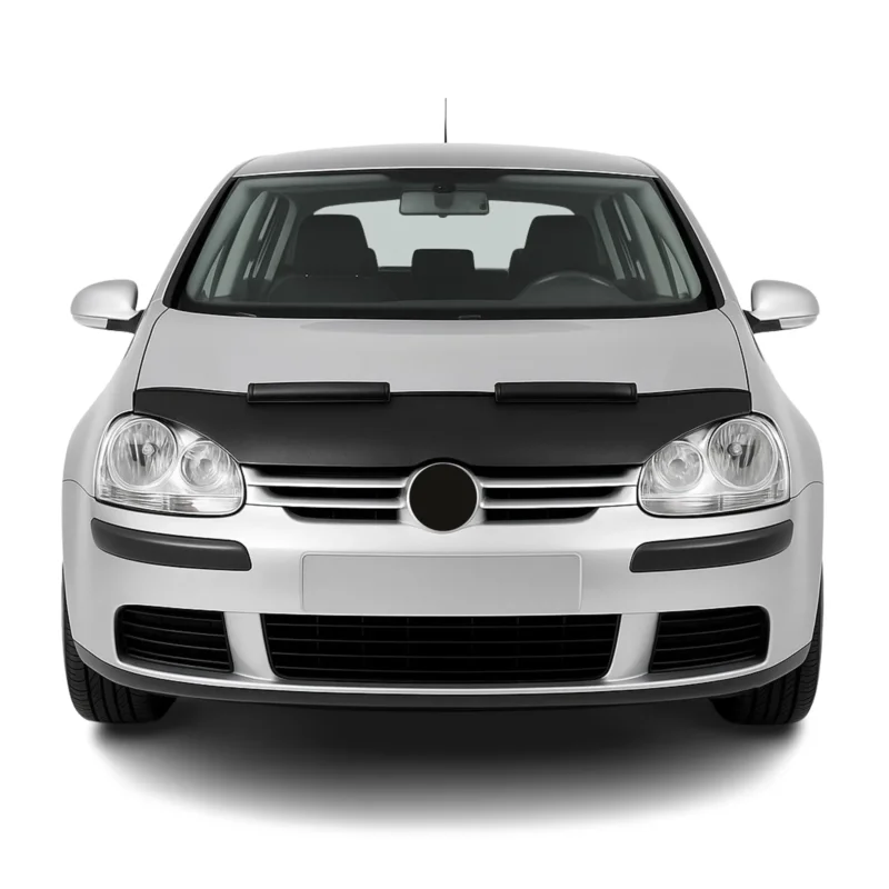 Haubenbra Steinschlagschutz für VW Golf 2003-2008 Schragheck Schwarz Halb