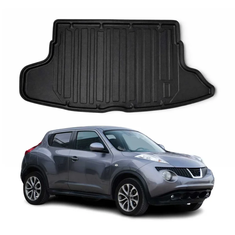 Kofferraumwanne Laderaumwanne für Nissan Juke 2011-2020 Gummi TPE Schwarz