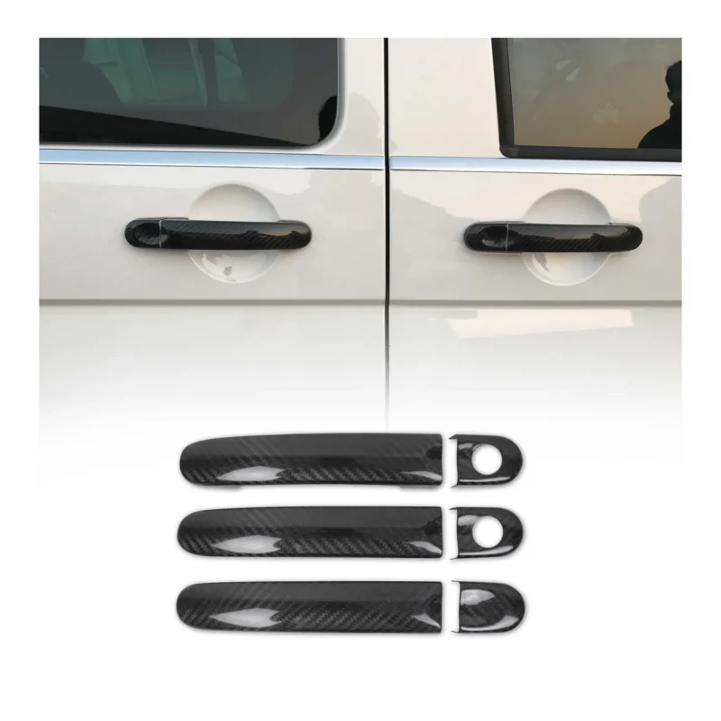 Türgriff Blende Carbon für VW T5 T6 2003-2024 3Tür H2 Kohlefaser