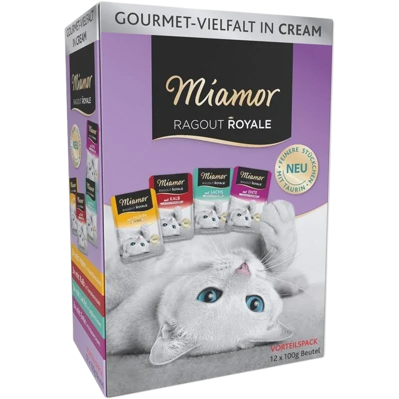 Miamor Multipack Ragout Royale Cream Vielfalt 1200 g
