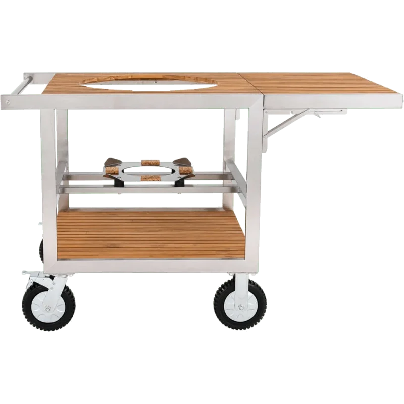 Monolith Buggy aus Edelstahl & Teak, Classic - Grillstar.deMonolith Buggy aus Edelstahl & Teak, ClassicGrillzubehörMonolithGrillstar.de