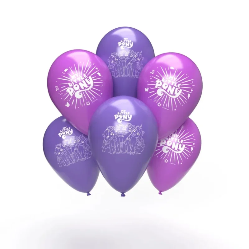 My Little Pony Ballonnen 25cm 10st van VDV Benefit koop je bij Partywinkel