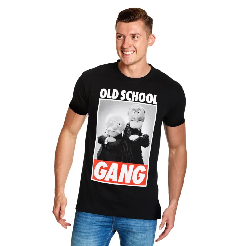Produktbild Muppets - Old School Gang T-Shirt schwarz