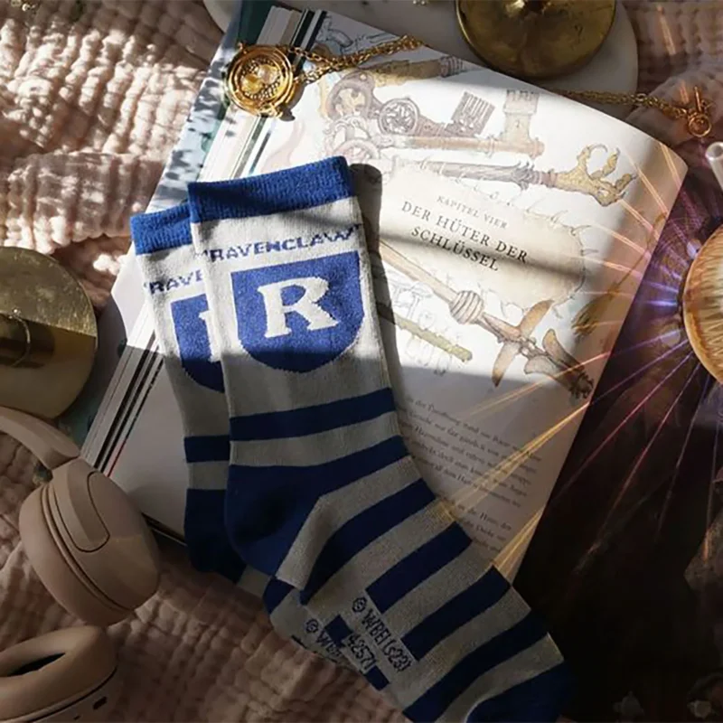 Produktbild Harry Potter - Ravenclaw Logo Socken blau-grau