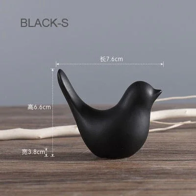 Nordic Creative Keramische Vogel-Figuren | Karnz