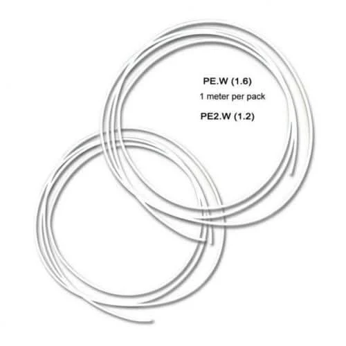 PTFE Teflon Schnur Brust Bauch Intim PIERCING Stabmaterial Transparent 100cm