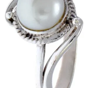 Silberringe Perle Seil Bögen Kugeln rund 925er Sterling Silber Ringe Schmuck - chic - net.de