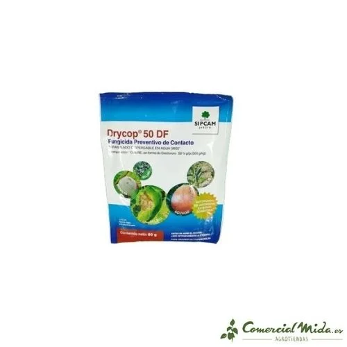 60gr Fungicida SIPCAM Jardín Drycop 50 DF