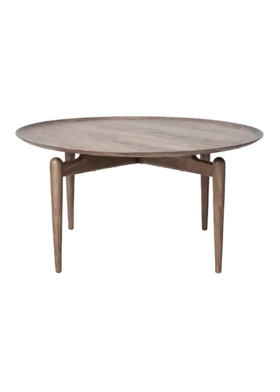 Slow Couchtisch Ø80 cm, Walnuss von Stellar Works