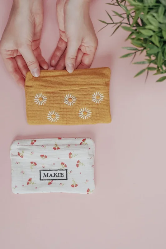 ITH Stickdatei Reißverschlusstasche - Make ma!
