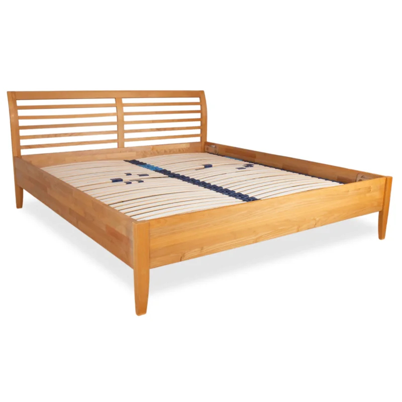 Team 7 Holz Bett Braun Schlafzimmer