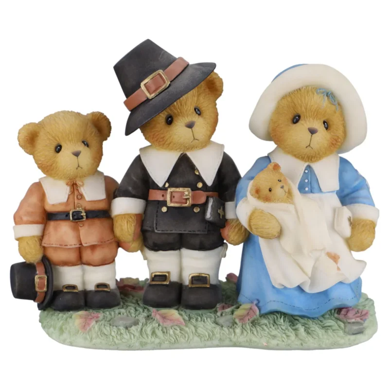 Teddy 707031 Isaac, Jeremiah And Temperance "Faith Of Our Fathers" Enesco Cherished Teddies mit OVP