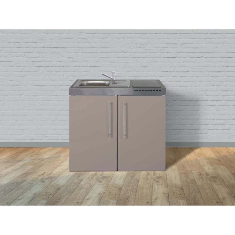 Stengel - Mini-Küche Miniküche Premiumline MPSA100KSGKFreBli Sand