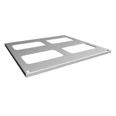 Rittal - Dach-/Bodenelement (Gehäuse/Schaltschrank) Dachblech SV 9681.566 BT: 600x600mm