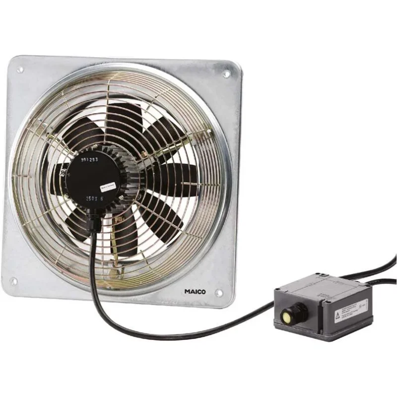 Maico - Explosionsgeschützter Ventilator Axial-Wandventilator DZQ 45/4 B Ex t Drehstrom 6400cbm/h
