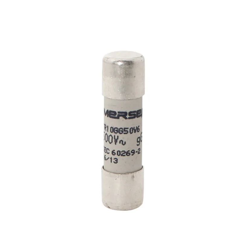 Mersen - Zylindrische Sicherung Sicherungseinsatz zyl. FR10GG50V4 10x38 gG 4A/500V − 10 Stück