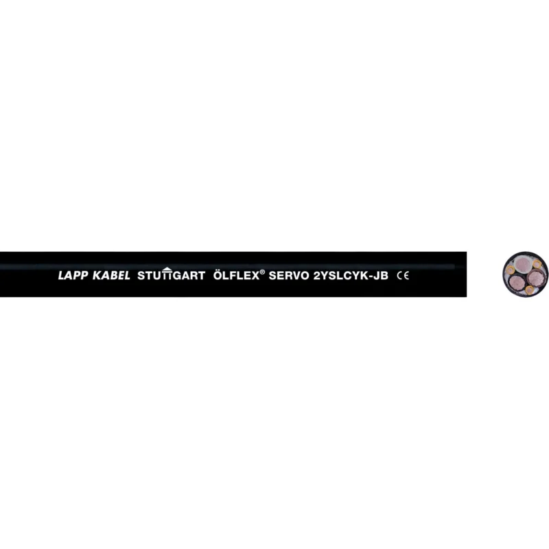 Lapp Kabel&Leitung - Energiekabel >= 1 kV, für ortsveränderlichen Einsatz ÖLFLEX SERVO 2YSLCYK-JB 0036446 3X35+3G6 BK