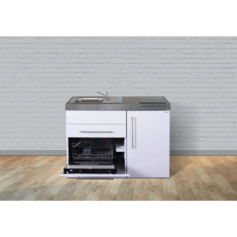 Stengel - Mini-Küche Miniküche Premiumline MPGSES120KSGSIKFreBl Edelstahl