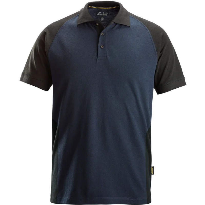 Snickers Workwear - Poloshirt 2-Farben Poloshirt 27509504009 3XL,navy-schw