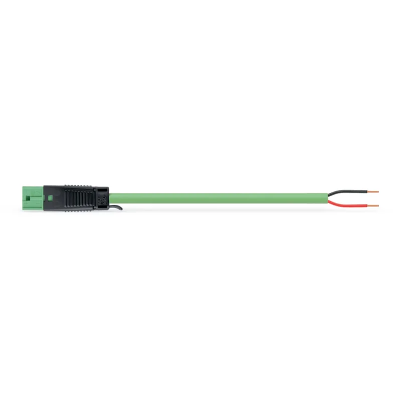 WAGO - Konfektionierte Leitung für steckbare Gebäudeinstallation konfektion. Anschlussltg. 894-8392/273-606 Cca,Stecker,gn
