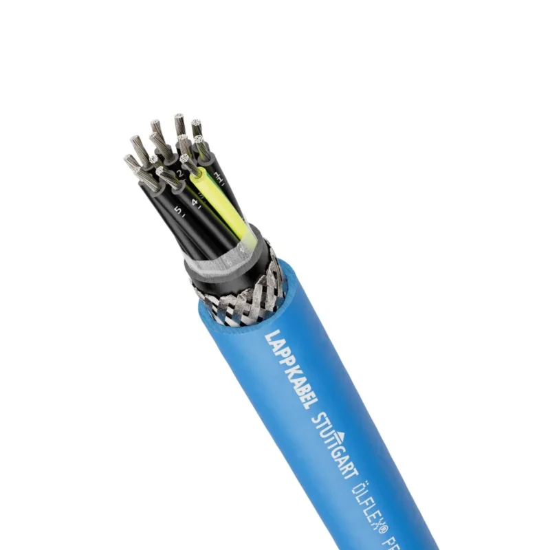 Lapp Kabel&Leitung - Energiekabel >= 1 kV, für ortsveränderlichen Einsatz ÖLFLEX PETRO C HFFR 0023237/1000 4G1,5 BU − 1000 Meter