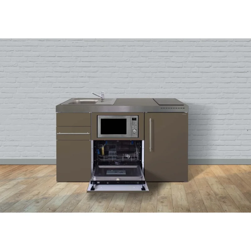 Stengel - Mini-Küche Miniküche Premiumline MPGSMSG150GSMWIKFliB Schiefergrau