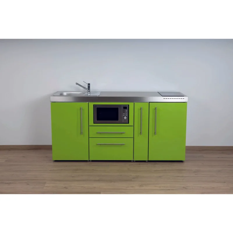 Stengel - Mini-Küche Miniküche Premiumline MPMGA180AMWIKFrBl2Sn Grüner Apfel