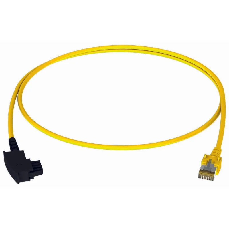 Homeway - Patchkabel Kupfer Einspeisekabel 0,5m TWK1 05 TwiGa RJ45/TAE − 1 Stück