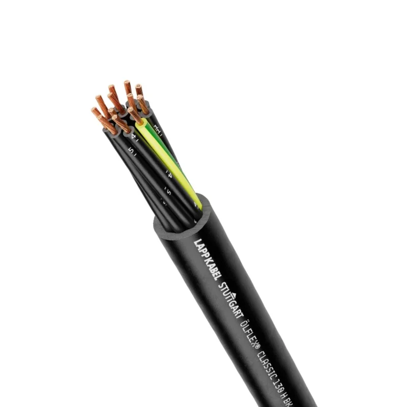 Lapp Kabel&Leitung - Energiekabel >= 1 kV, für ortsveränderlichen Einsatz ÖLFLEX CLASSIC 130 H BK 1123420/50 0,6/1 kV 4G1,5 − 50 Meter