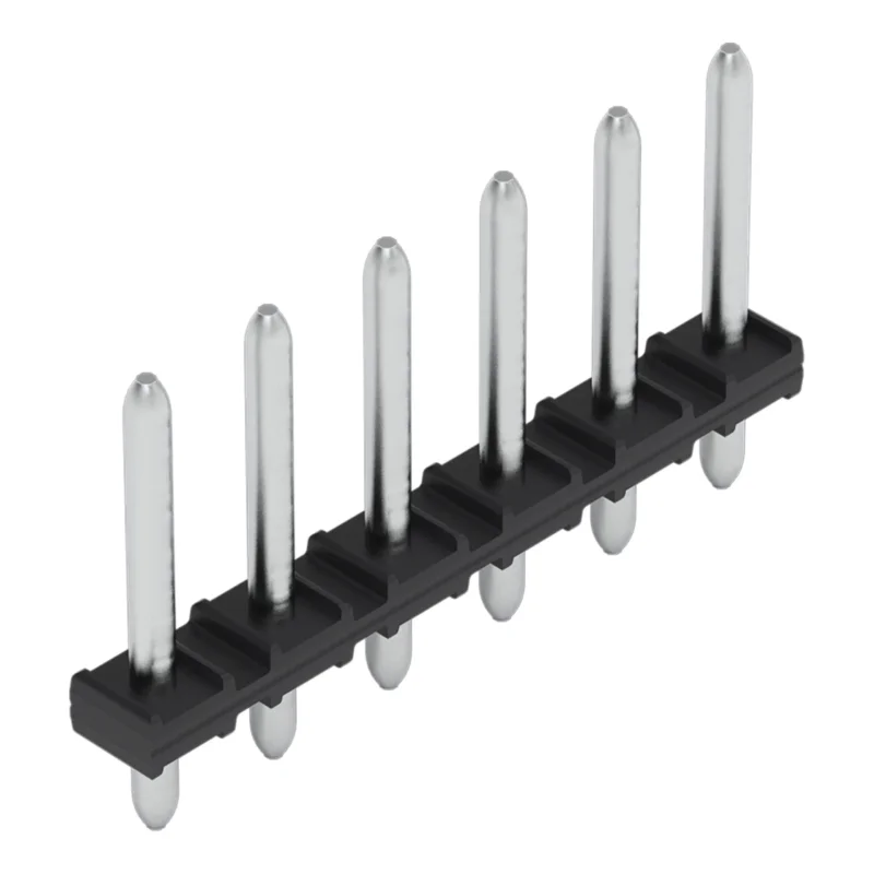 WAGO - Leiterplattensteckverbinder THR-Stiftleiste Lötstift 2091-1706/200-000 1,0mm,gerade,sw − 500 Stück