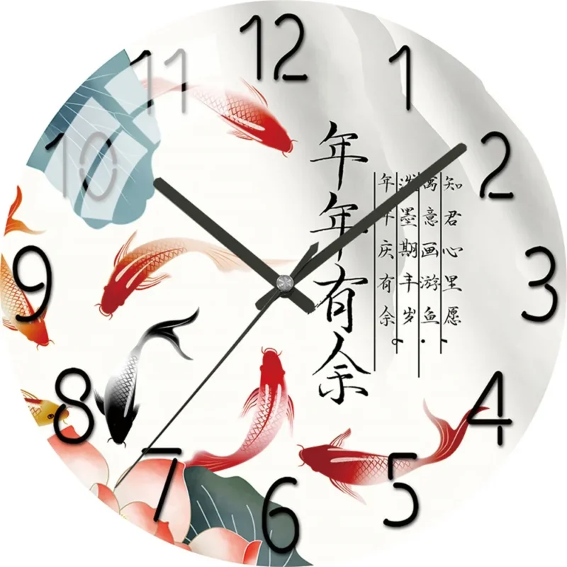 Wanduhr Ikuye. Asiatischer Art.