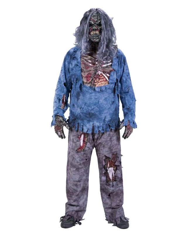 Zombie Kostüm mit 3D Applikationen